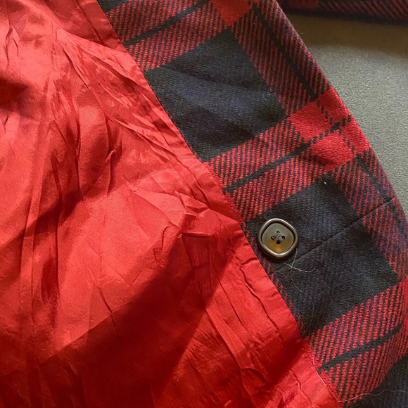 Vintage Pendleton wool plain blazer coat S/M - Picture 10 of 13